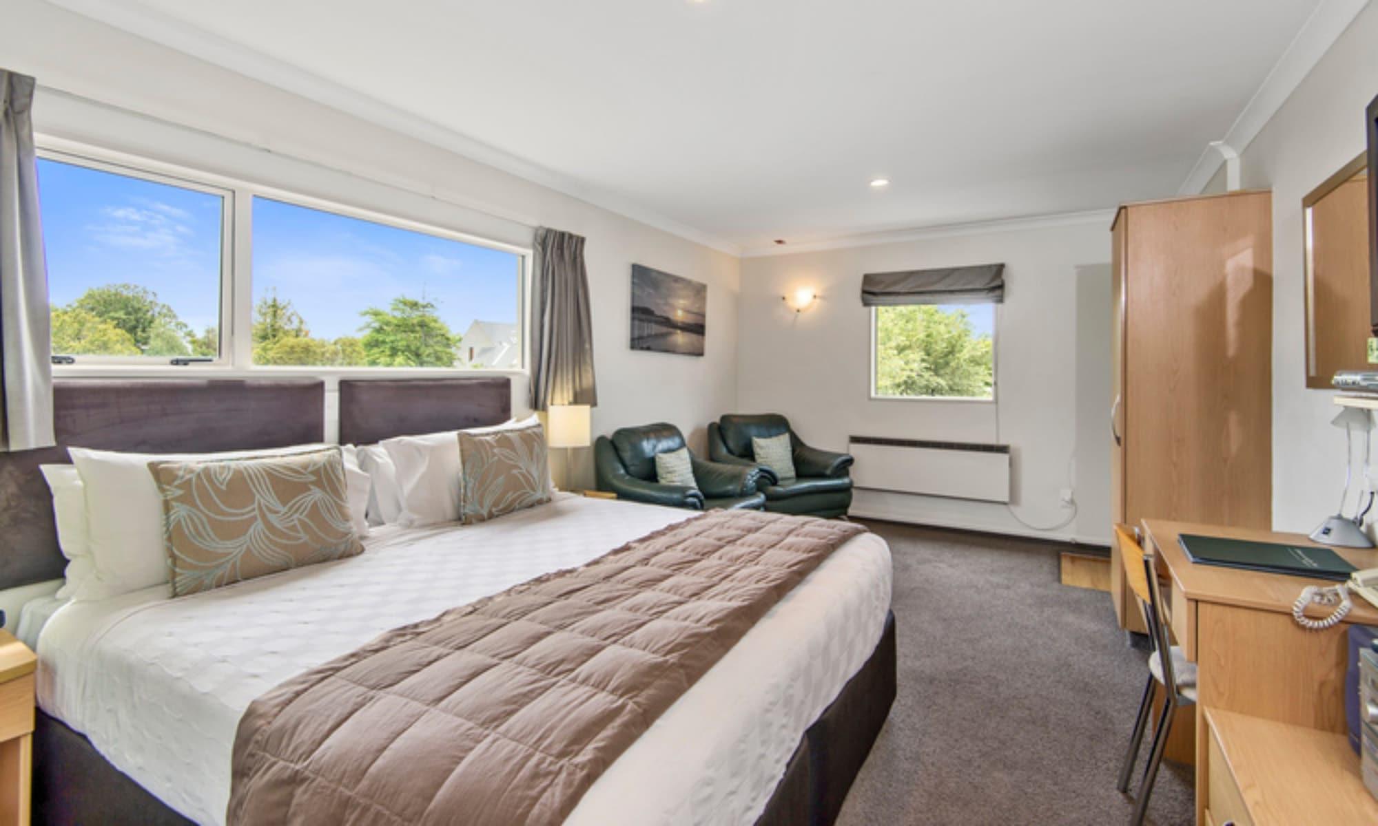 콜롬보 인 더 시티 크라이스트처치 외부 사진 A typical bedroom at the hotel