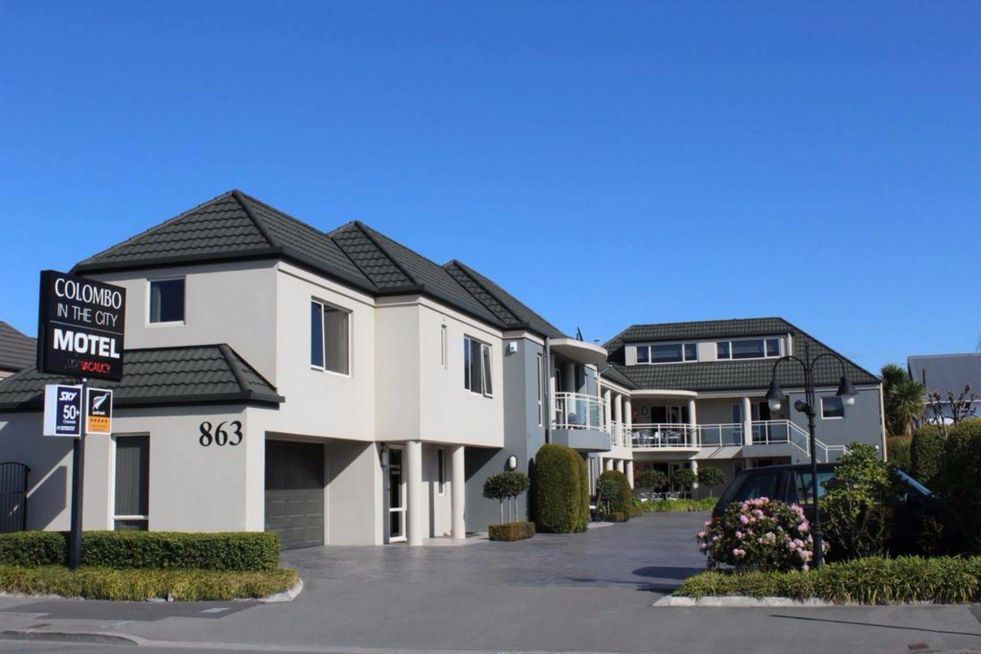 콜롬보 인 더 시티 크라이스트처치 외부 사진 A motel in New Zealand